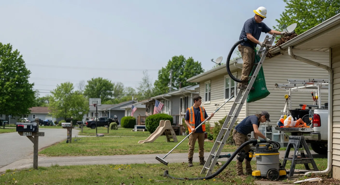 Gutter Installation in Bellflower, IL near me